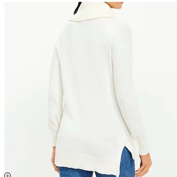 LOFT cowl neck sweater - Picture 3 of 8